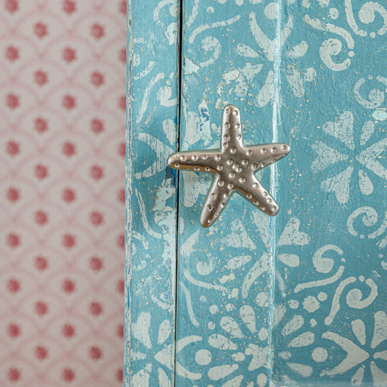 Starfish Knob, Polished Chrome