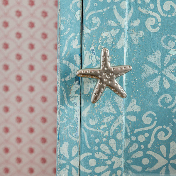 Starfish Knob, Polished Chrome