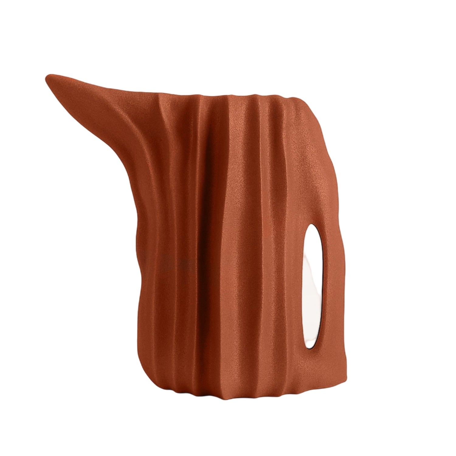 Kora | Watering Jug - Vase | Burnt Ochre
