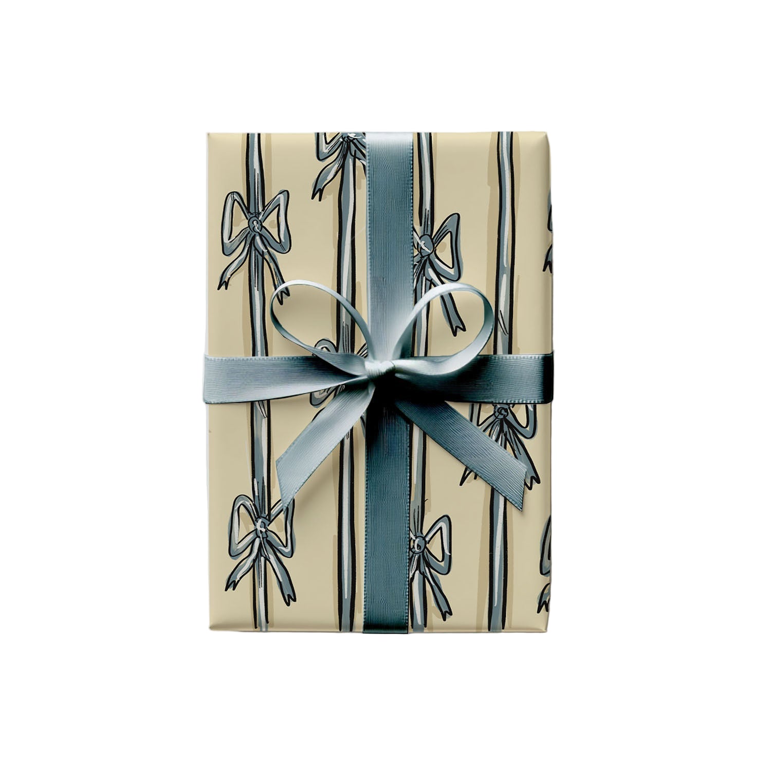 Buttercream Bows Gift Wrap - Sheets of 6