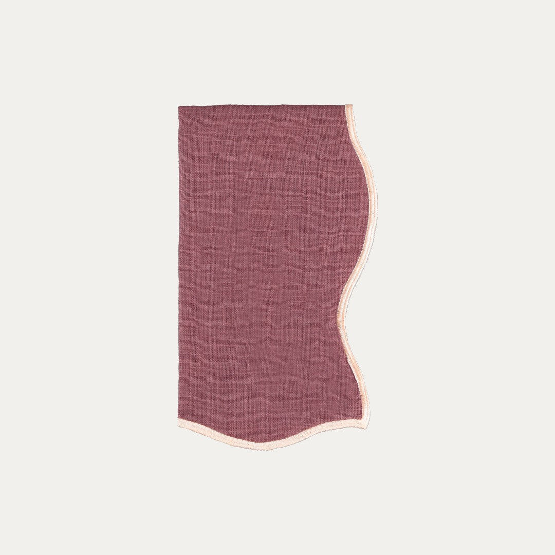 Bloom Napkin, Purple and Baby Pink