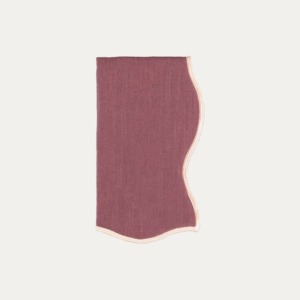 Bloom Napkin, Purple and Baby Pink