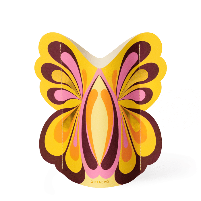 Butterfly Mini Paper Vase