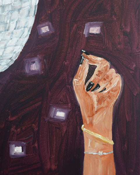 La Disco Ball Painting
