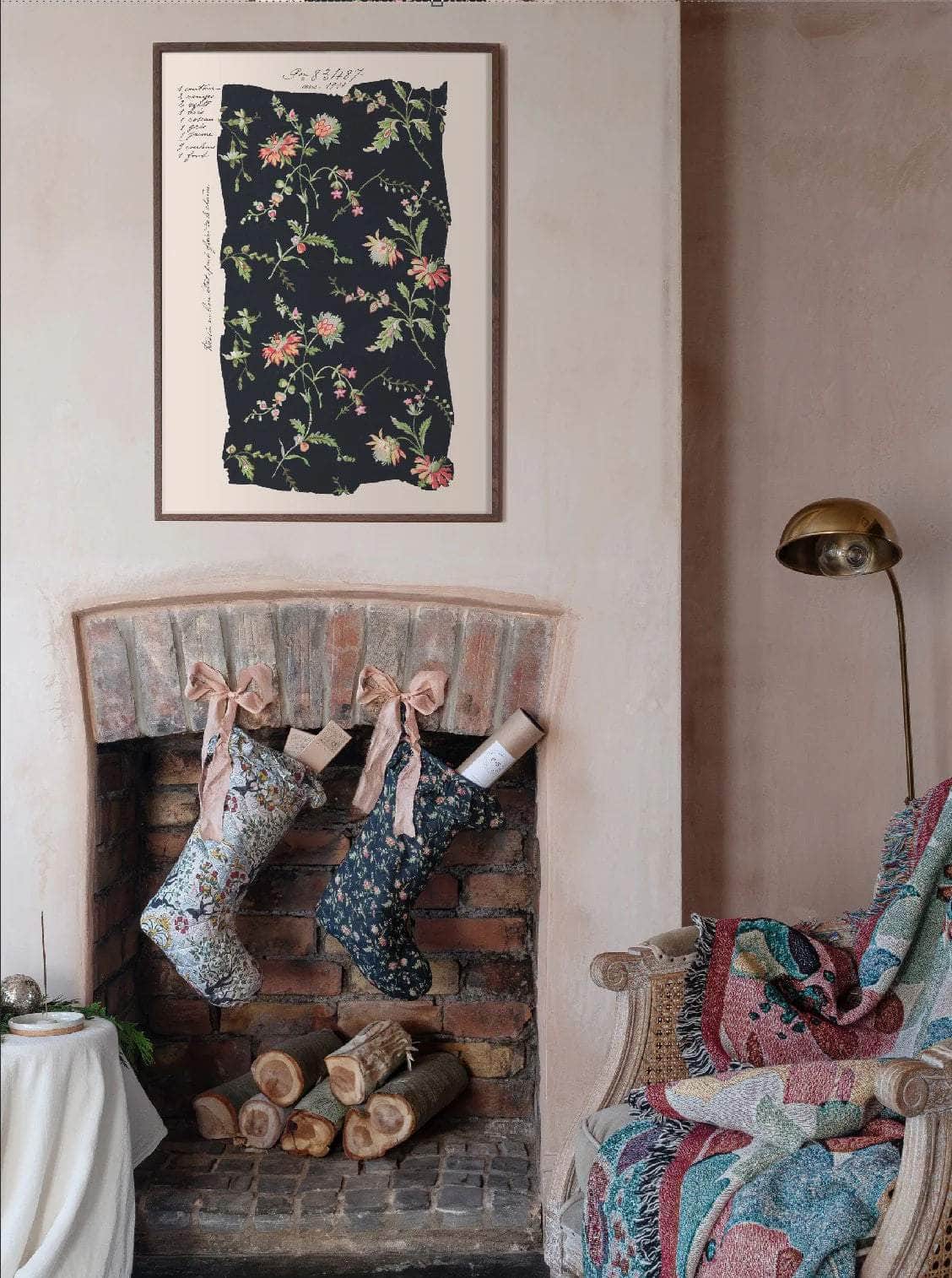 Tree of Life -  Christmas Stocking