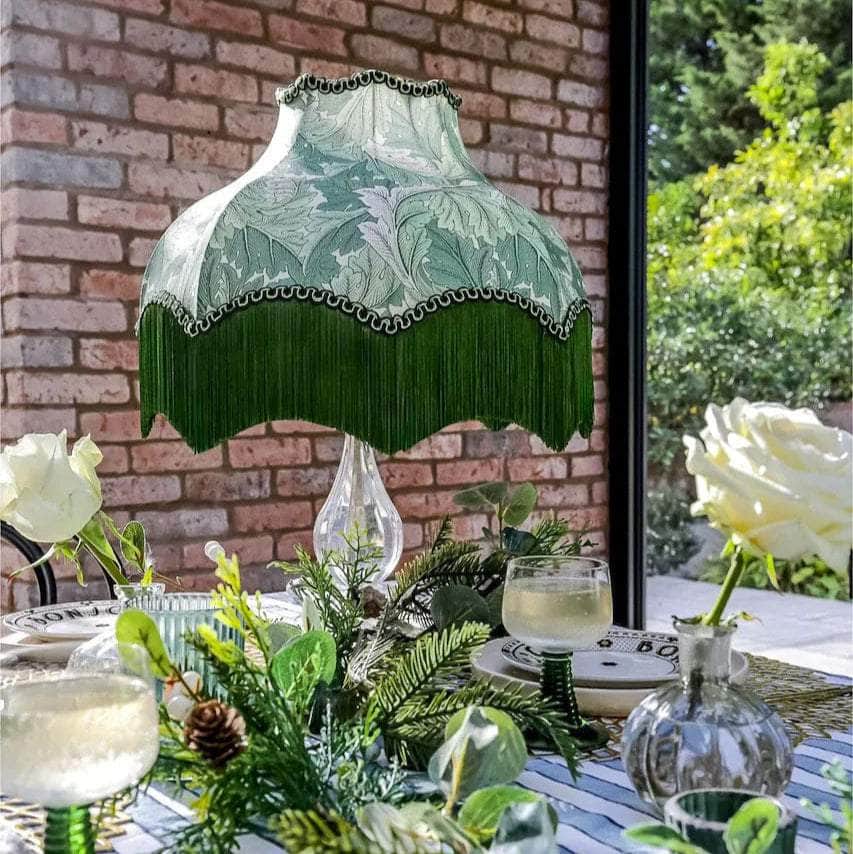 Acanthus Lampshade - Sage