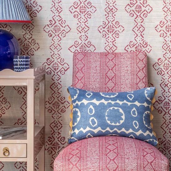 Osborne Blue Oblong Cushion