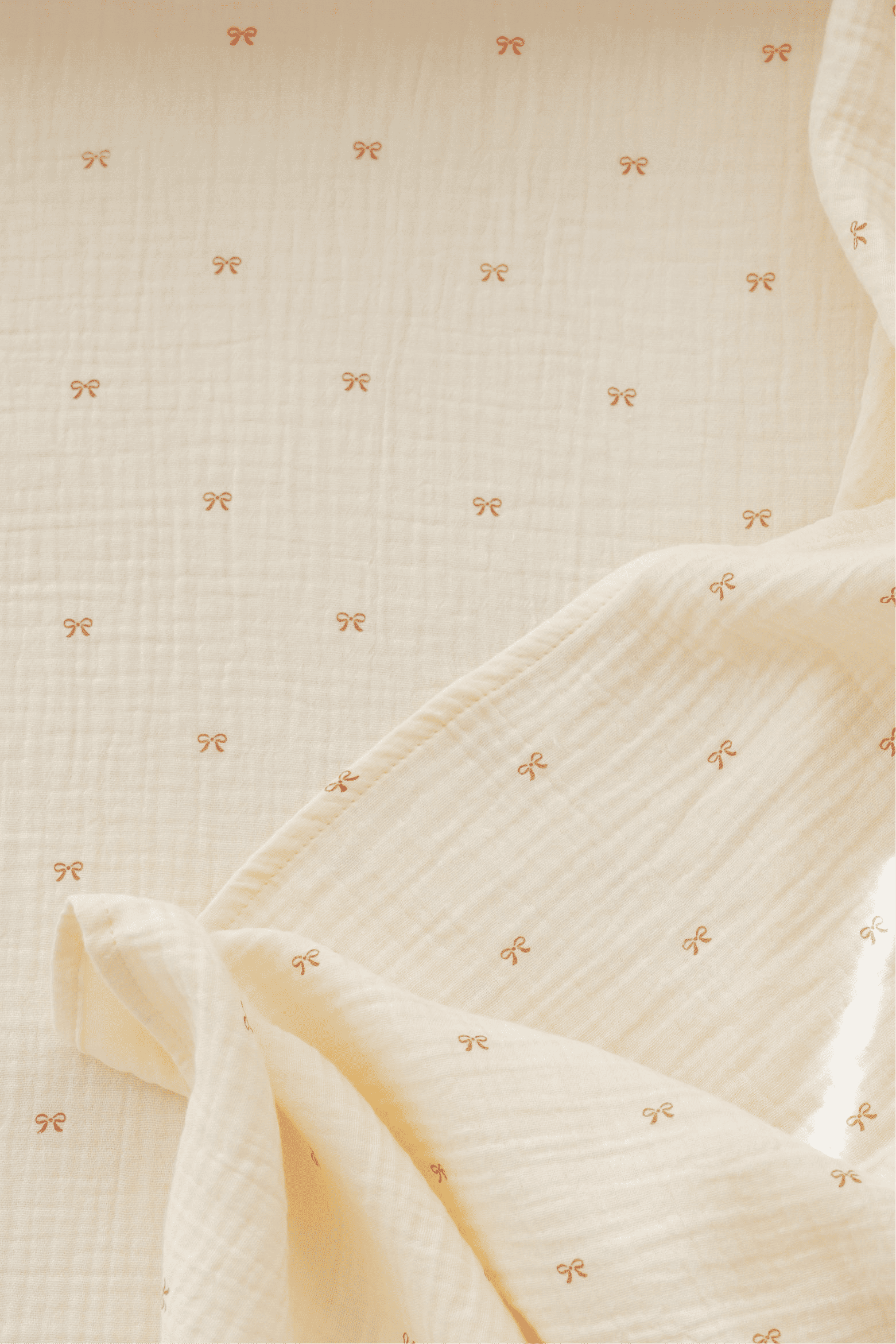 Soft Crib Sheet – Ribbon