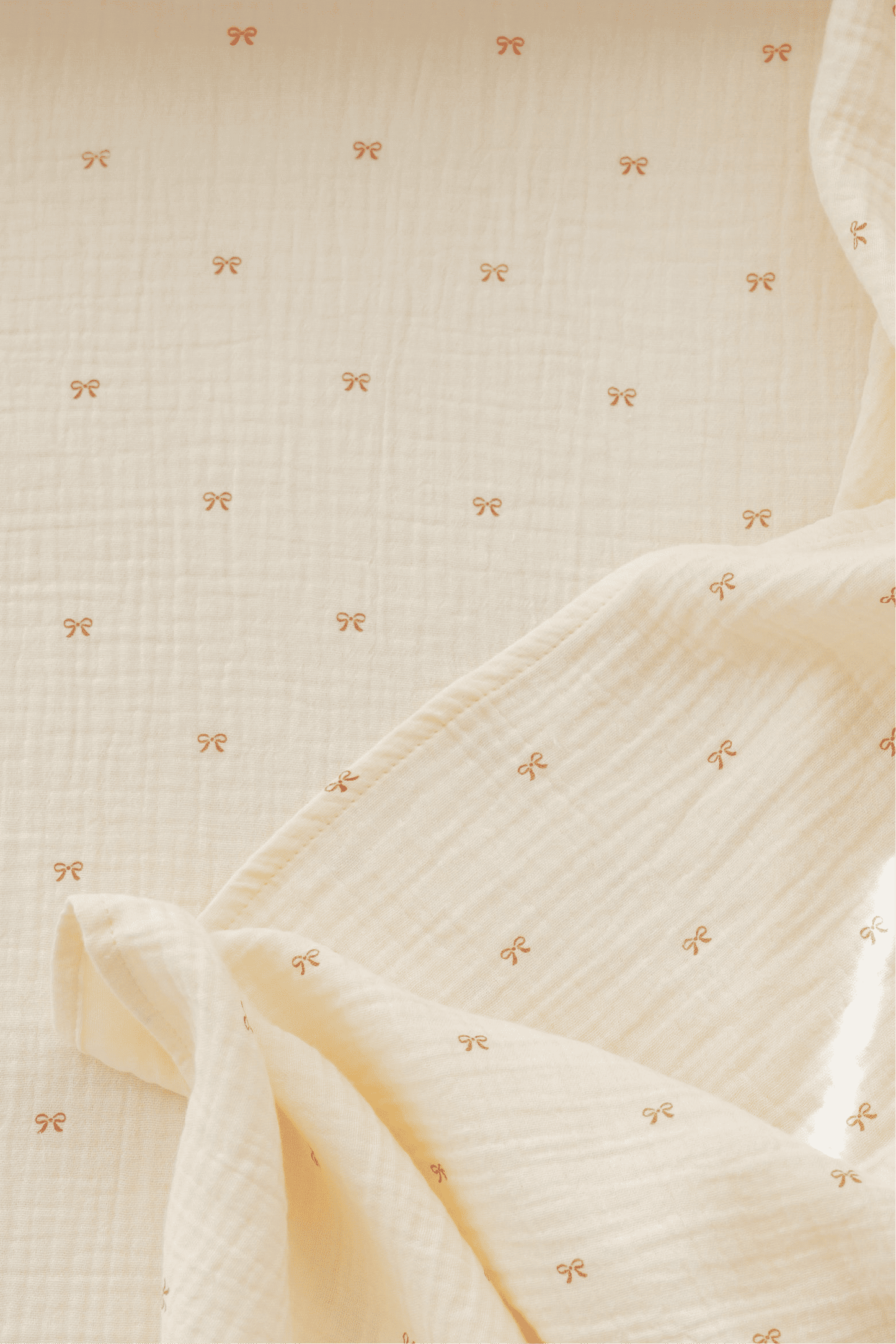 Soft Crib Sheet – Ribbon
