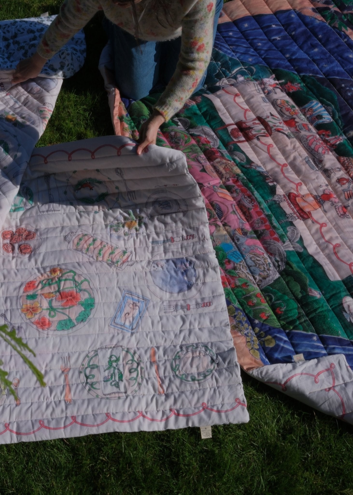 Once Upon a Feast Quilted Blanket