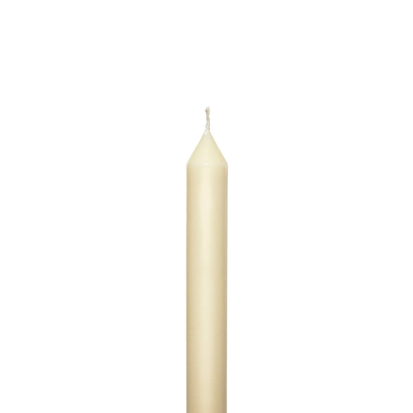 Ivory Tapered METRE Candle Pair