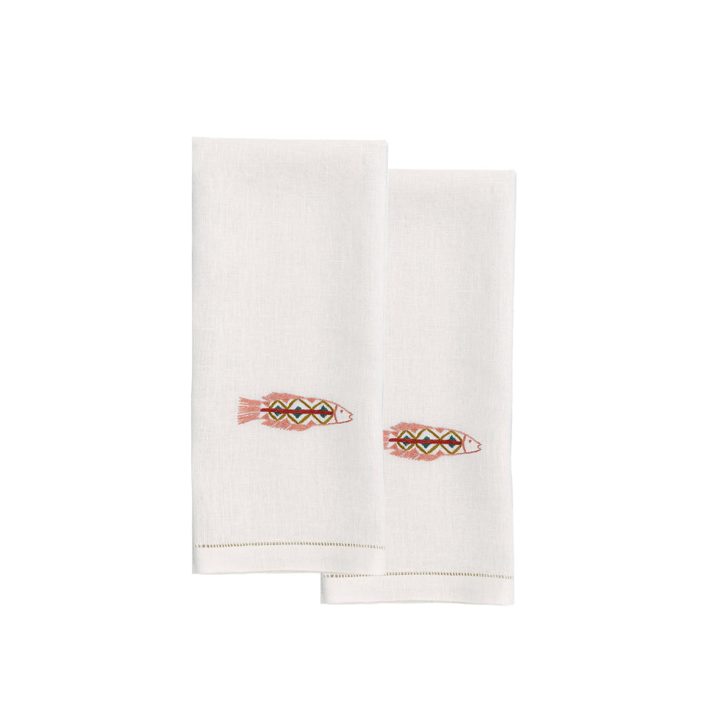 Tilapia Guest Towels (Set of 2)