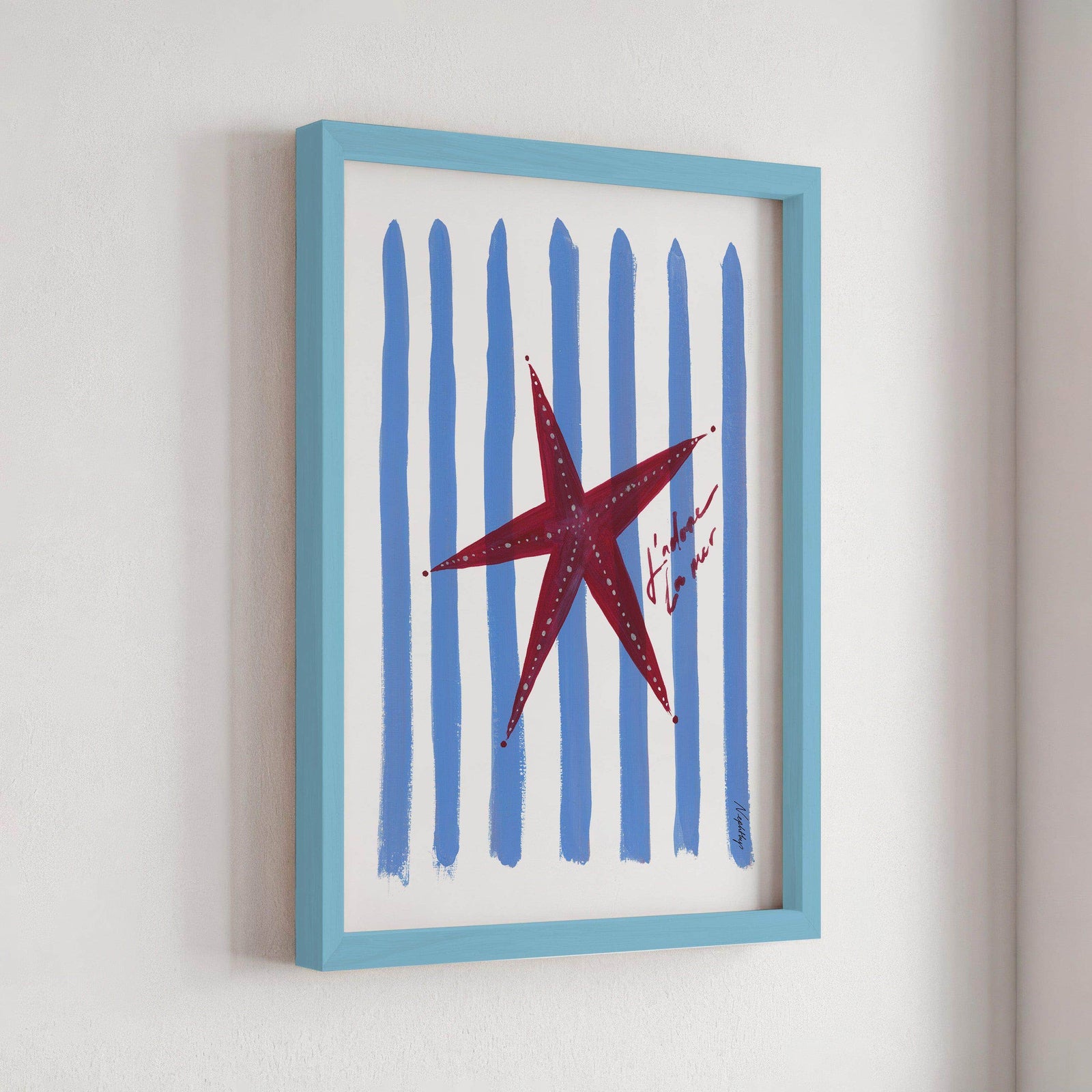 J'adore Starfish Print