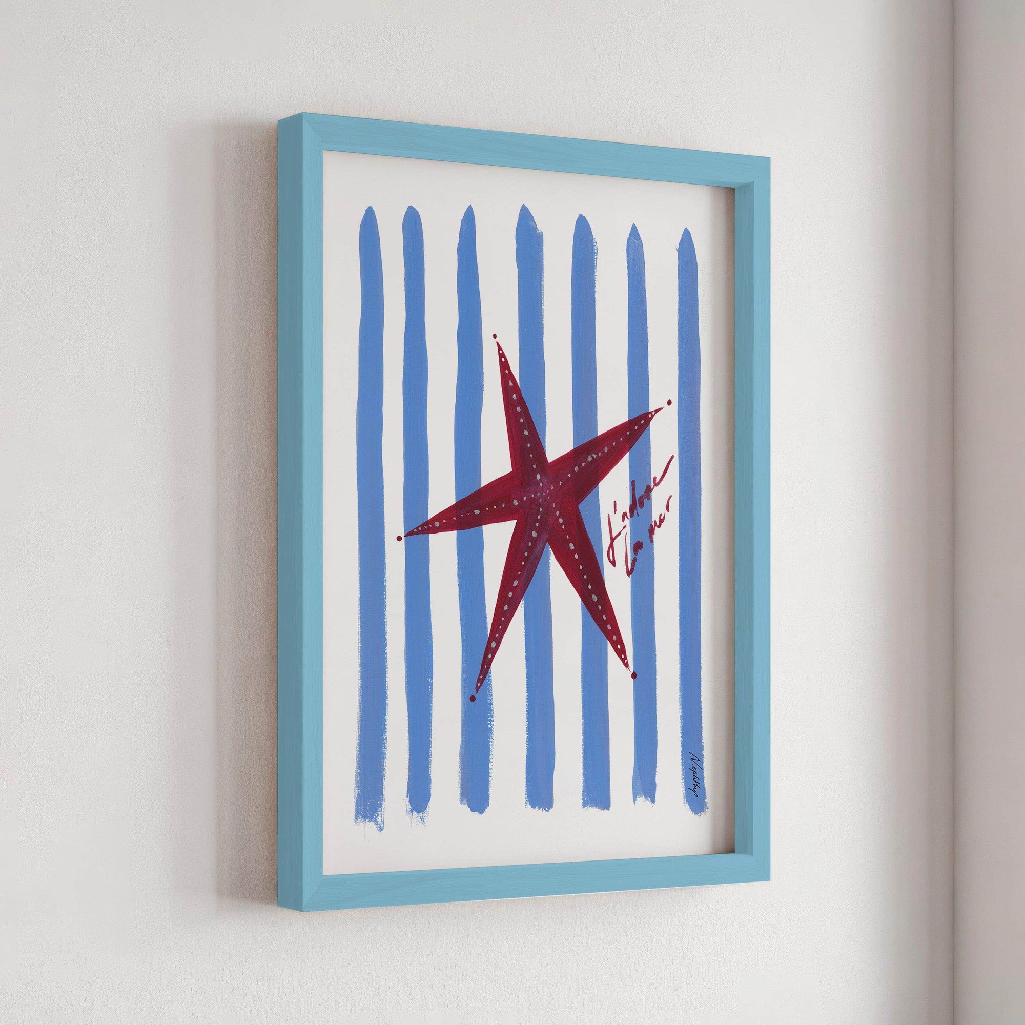 J'adore Starfish Print