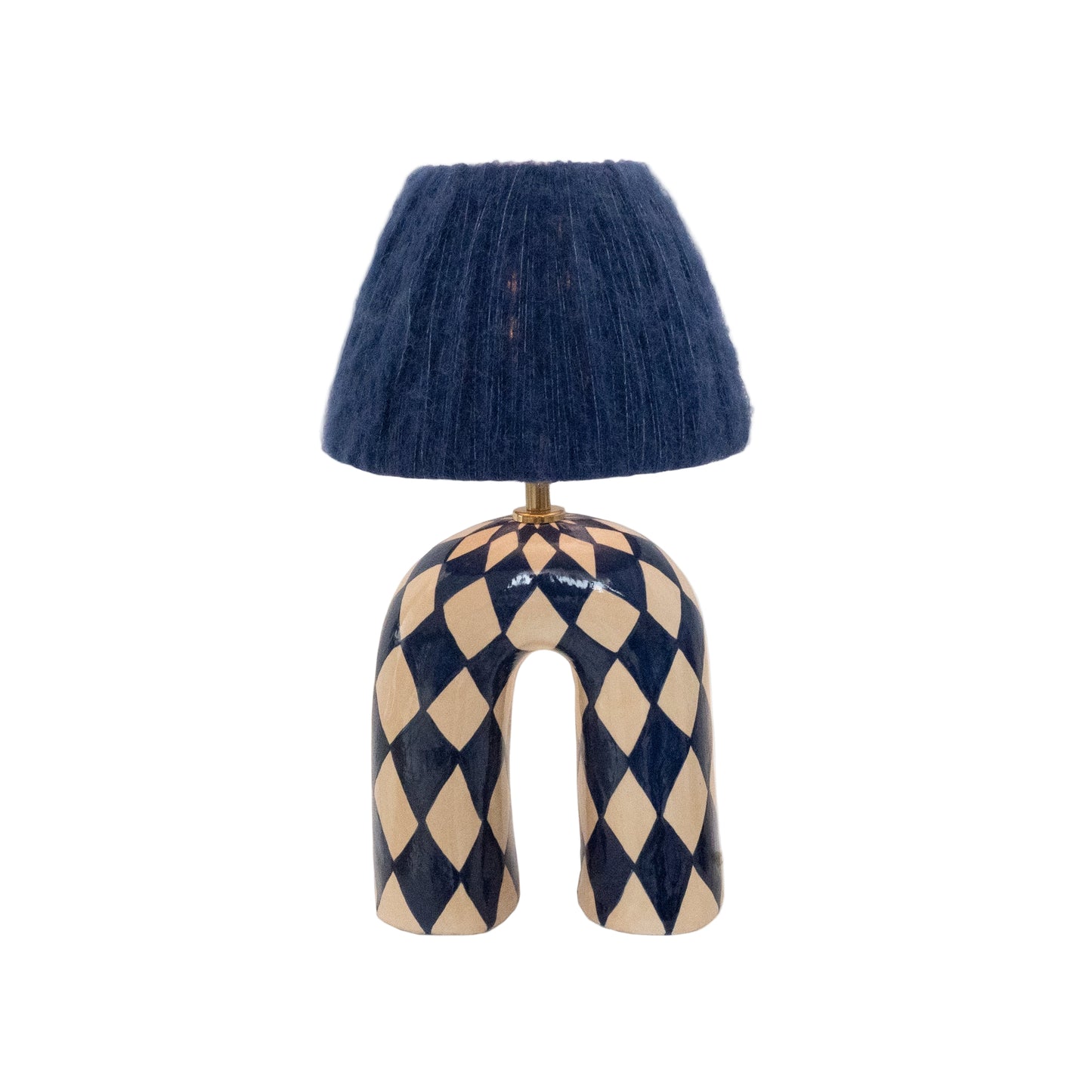 'You' Table Lamp - Blue Diamond