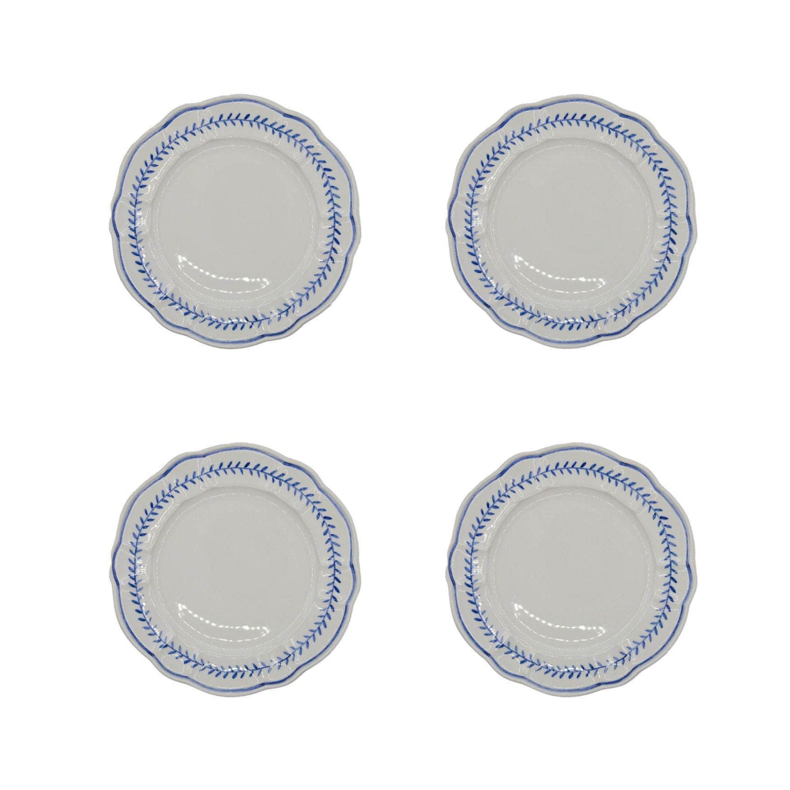 Achille Side Plate, Blue, Set Of 4
