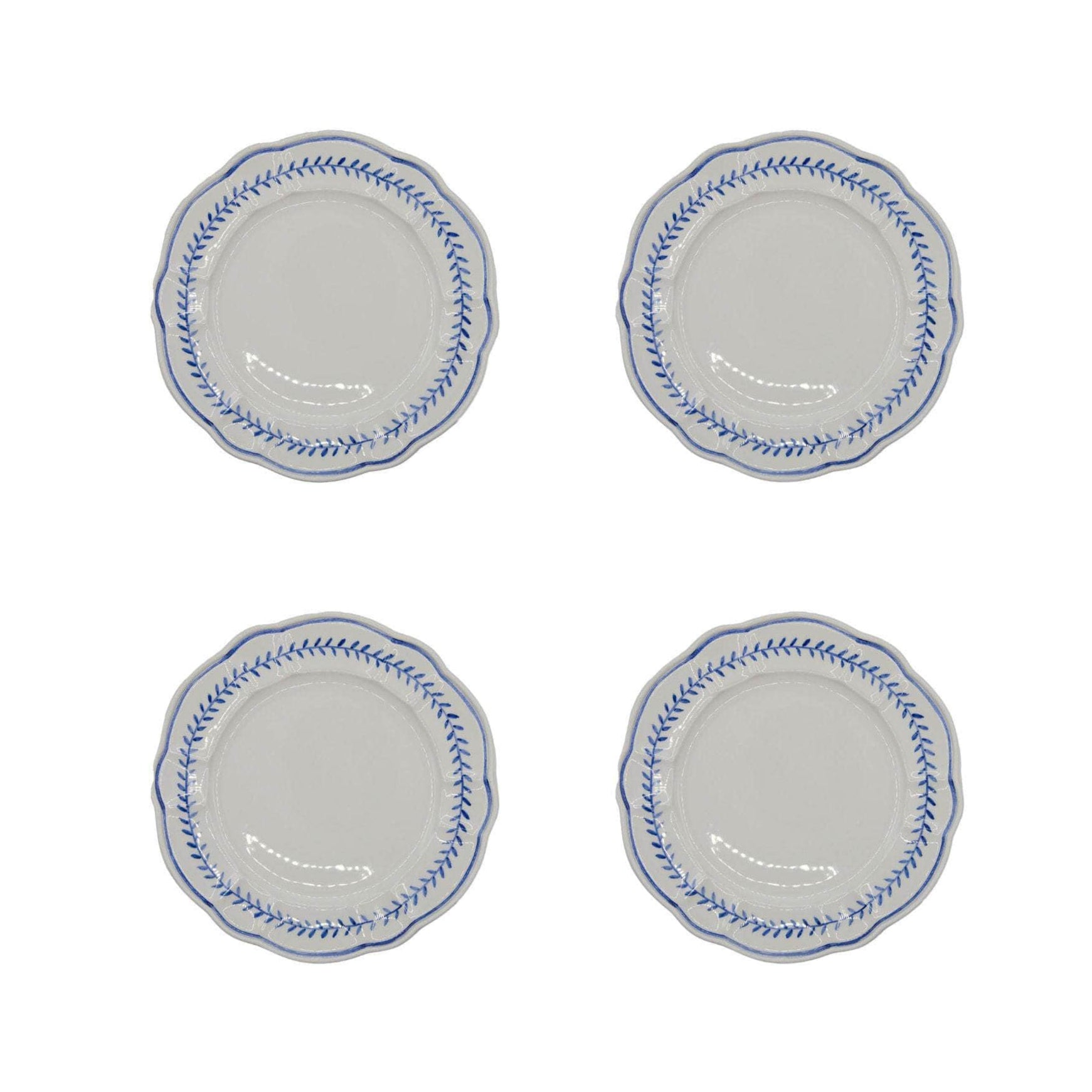 Achille Side Plate, Blue, Set Of 4