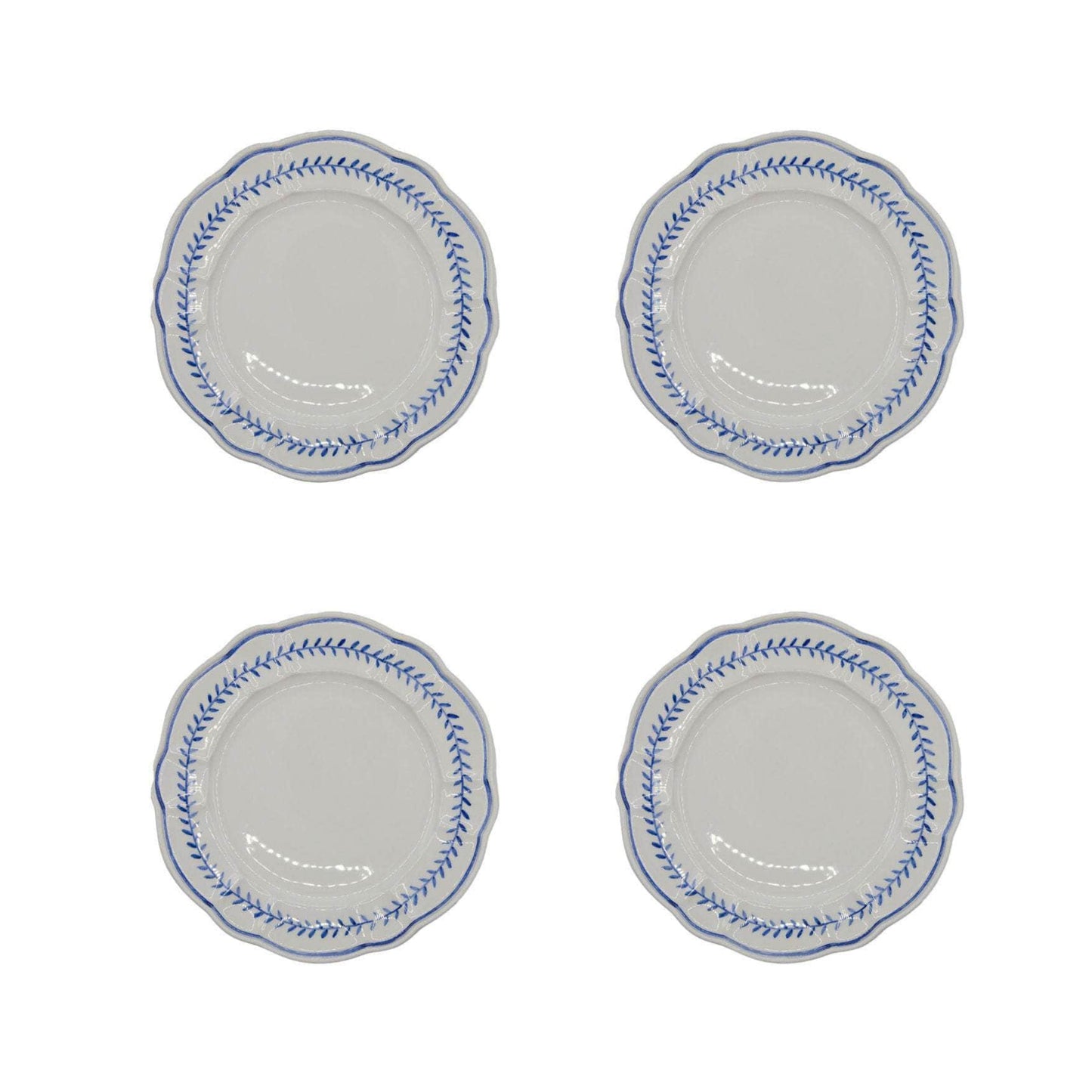 Achille Side Plate, Blue, Set Of 4