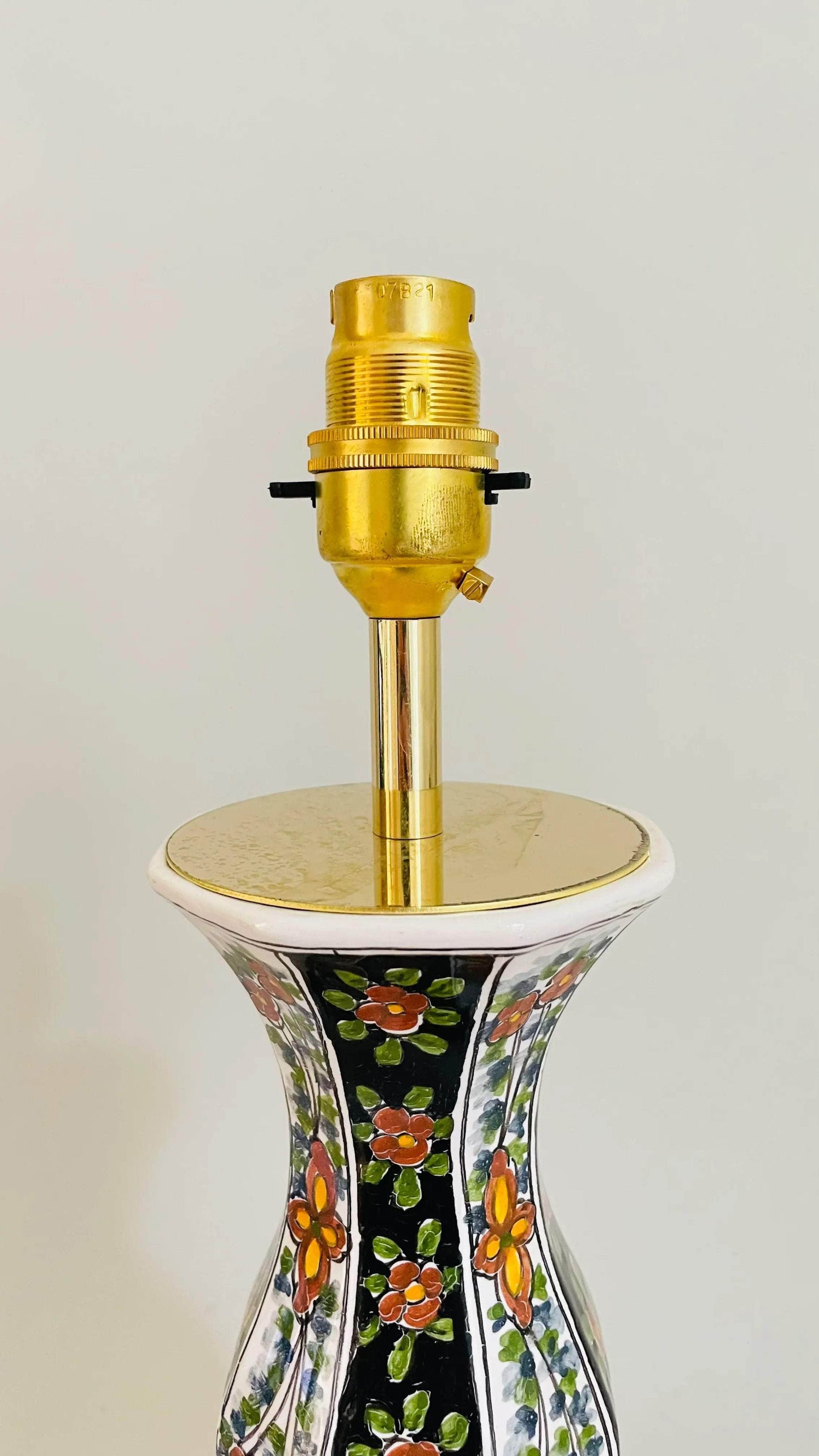 Antique Makkum Lamp