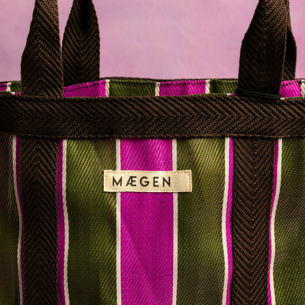 Everywhere Bag | Brown/ Olive/ Pink