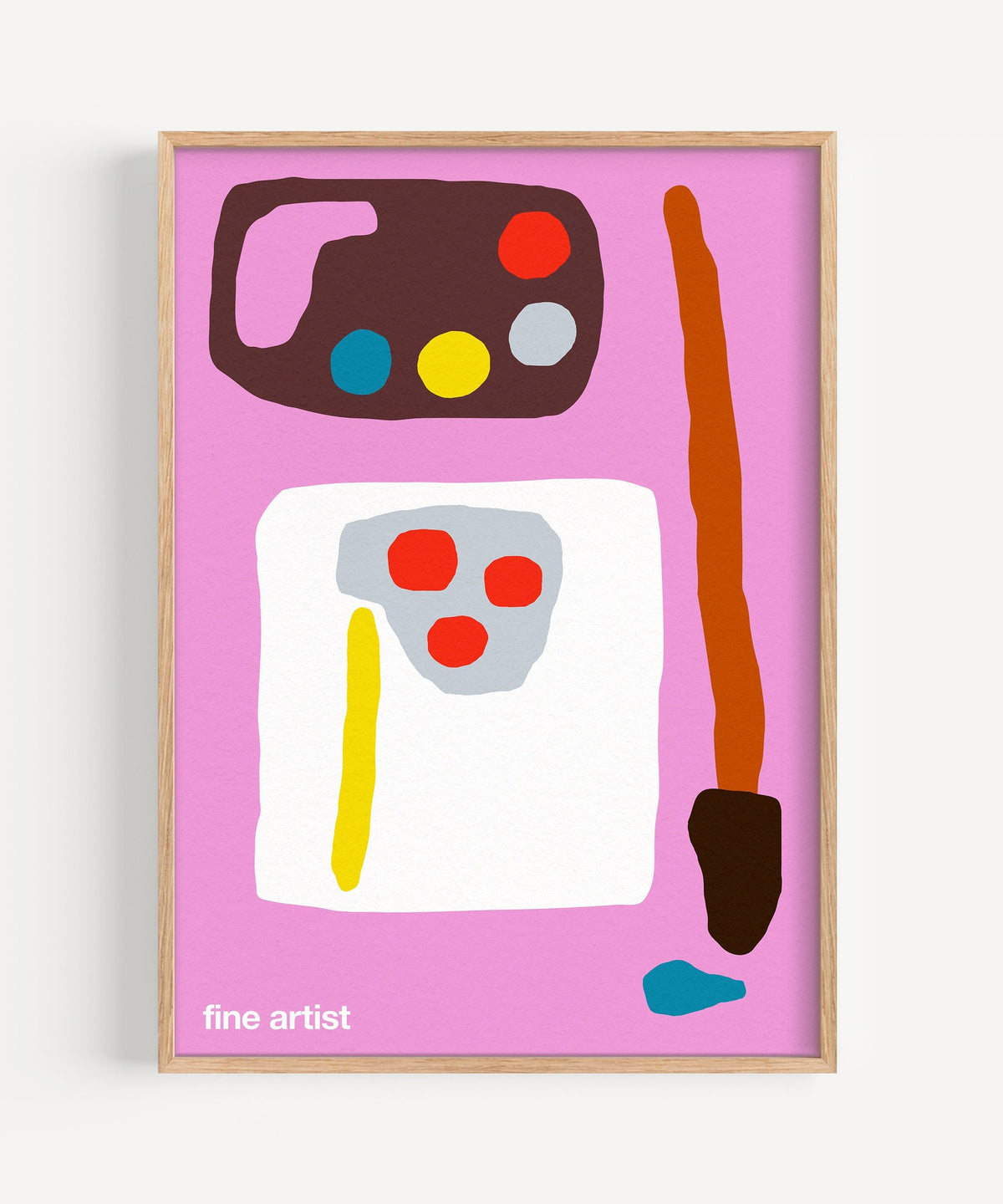 Fine Artist Print - Pink