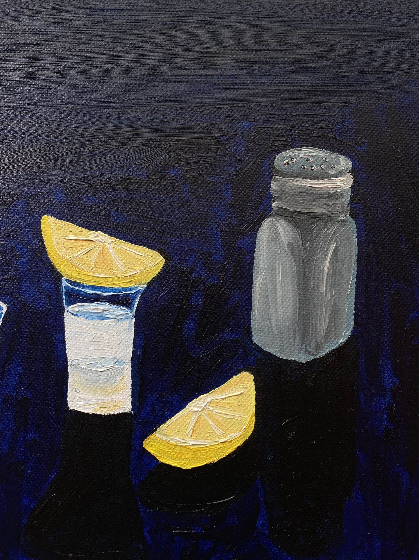 Dois Shots de Tequila Painting