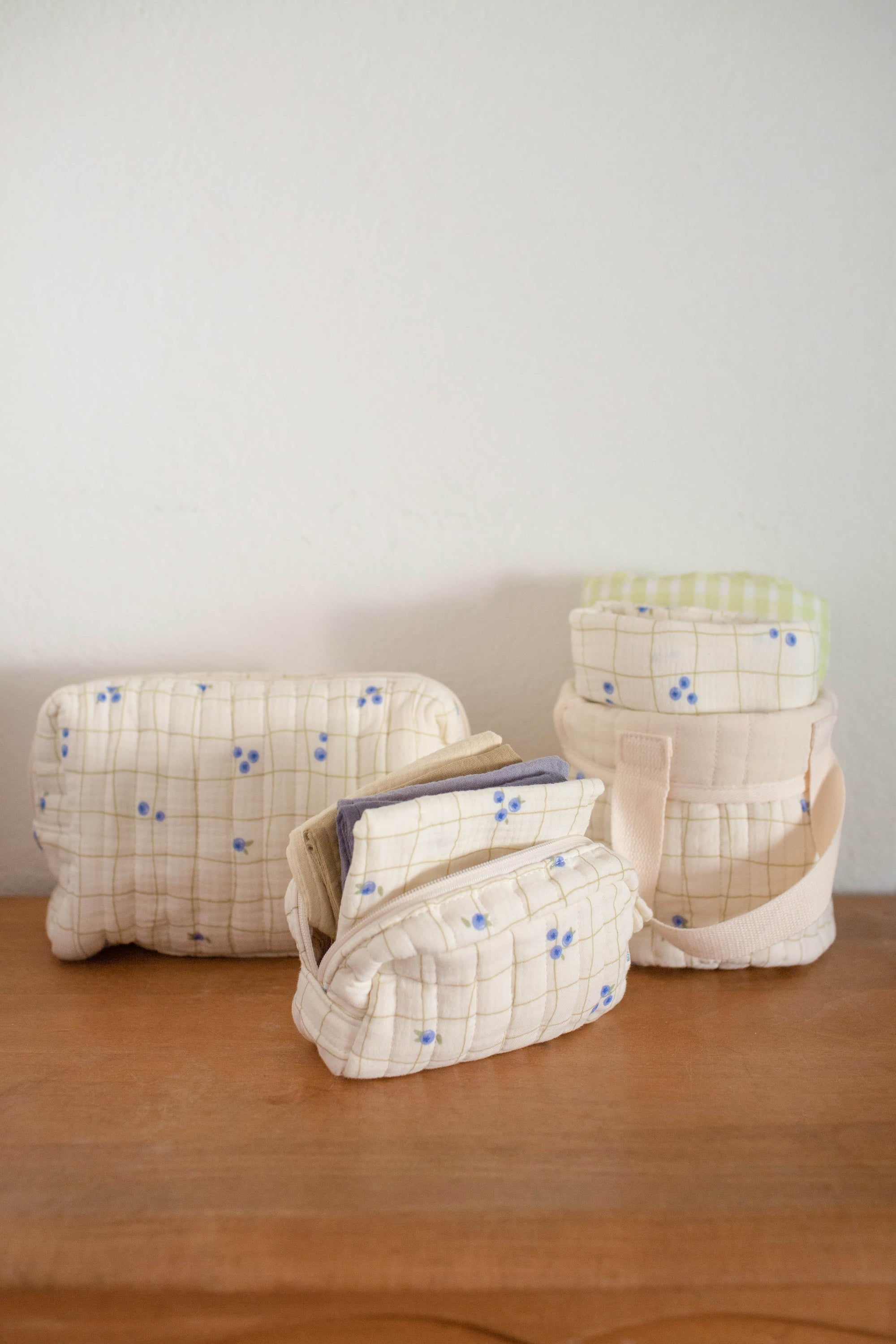 Soft Mini Loaf Pouch – Blueberries