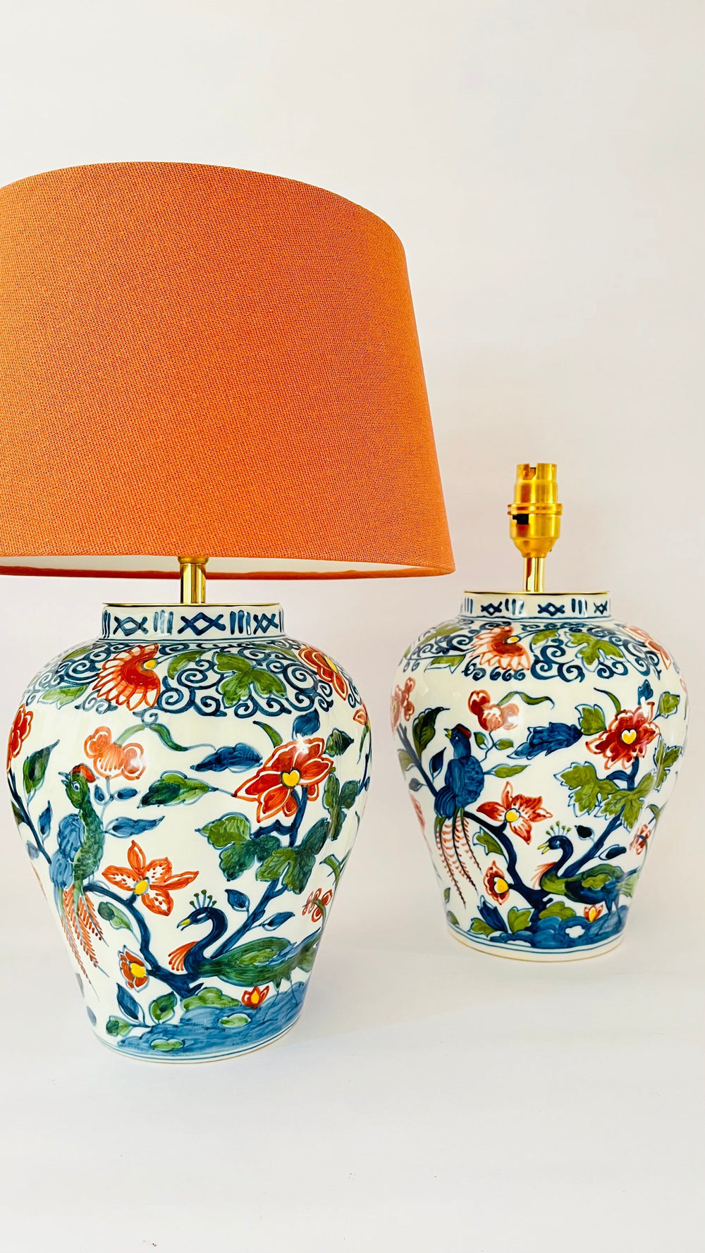 Antique Makkum Lamp