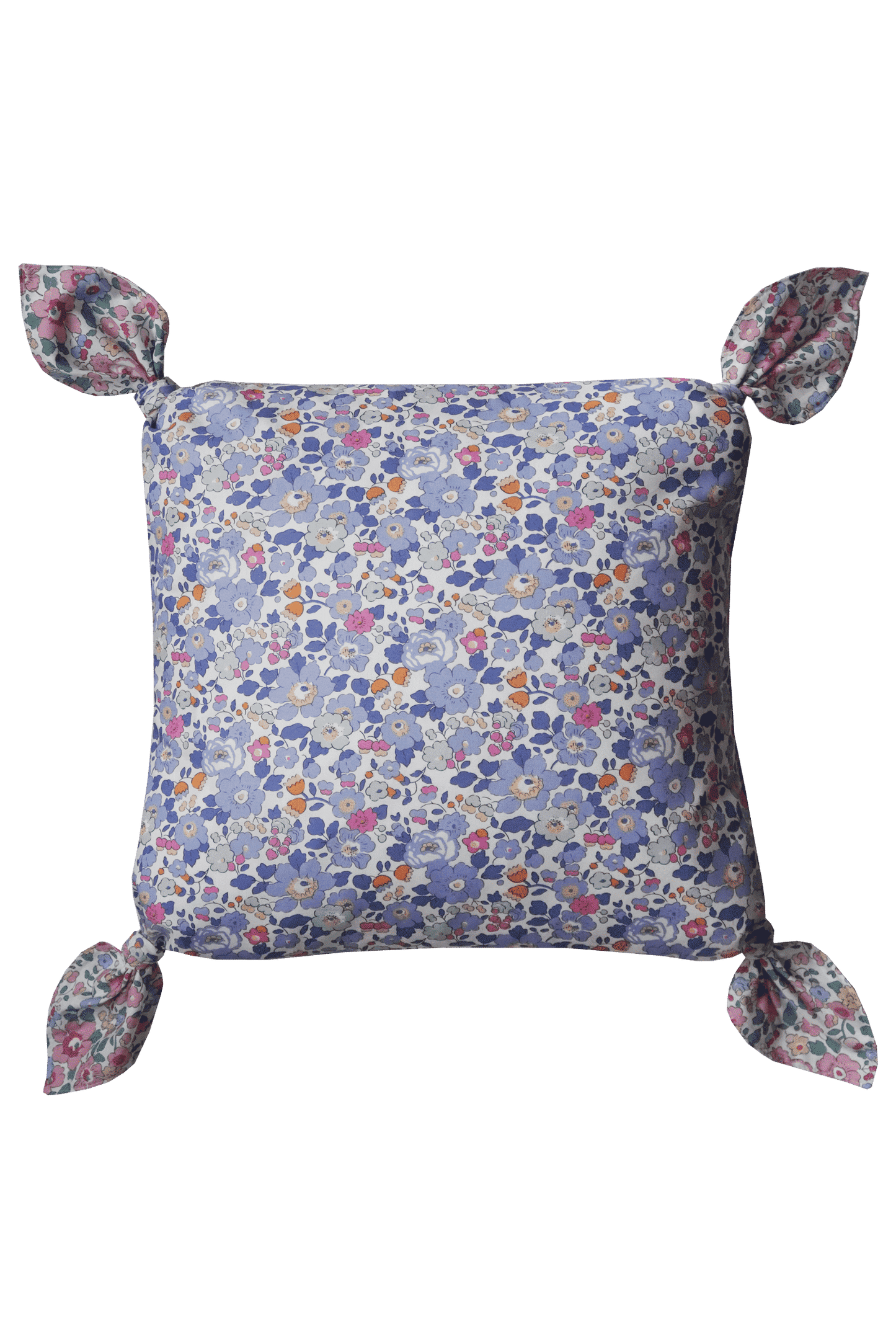 Tie Corner Cushion Made With Liberty Fabric Betsy