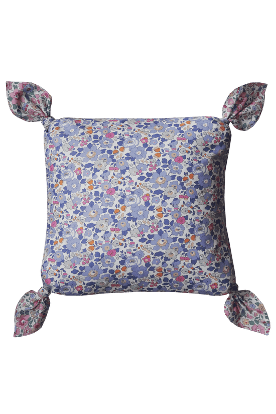 Tie Corner Cushion Made With Liberty Fabric Betsy