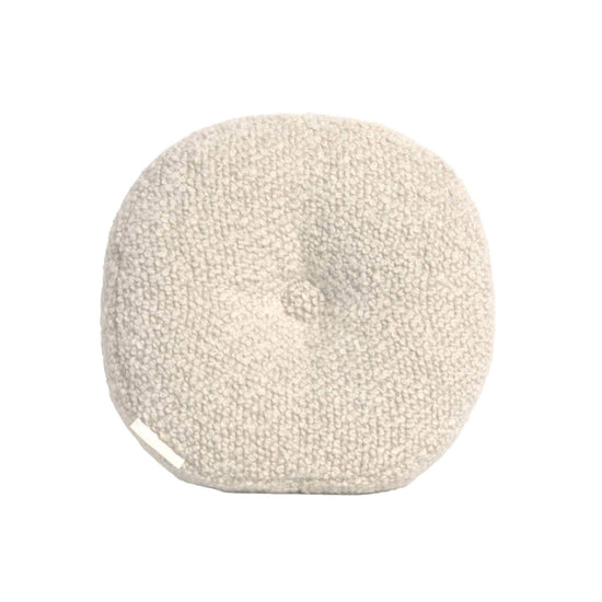 Le Rond - Small Wool Bouclé Cushion Egg White
