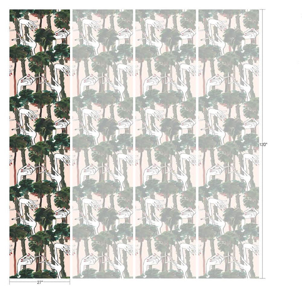 Clope in the Grove Wallpaper