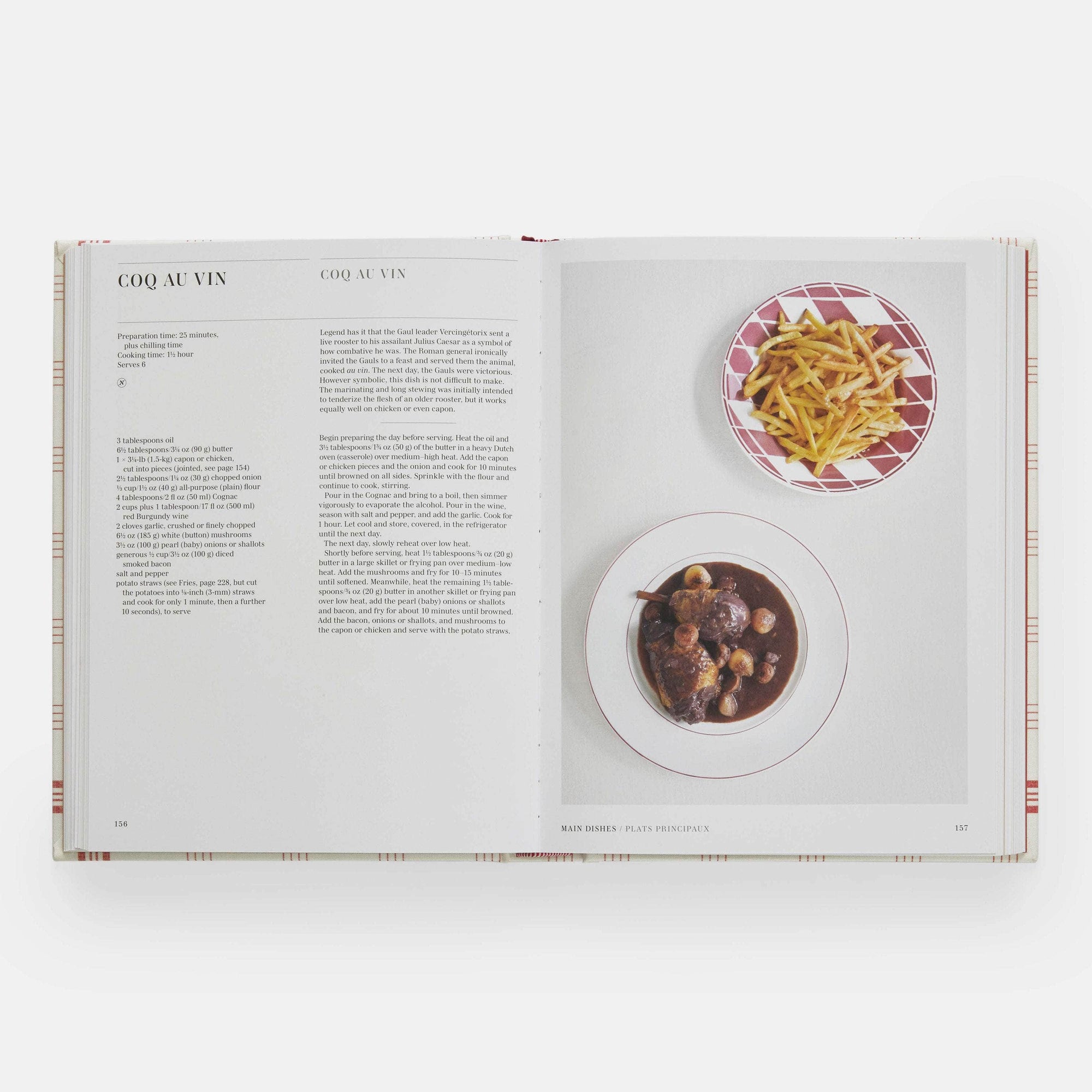 Classic French Recipes Book