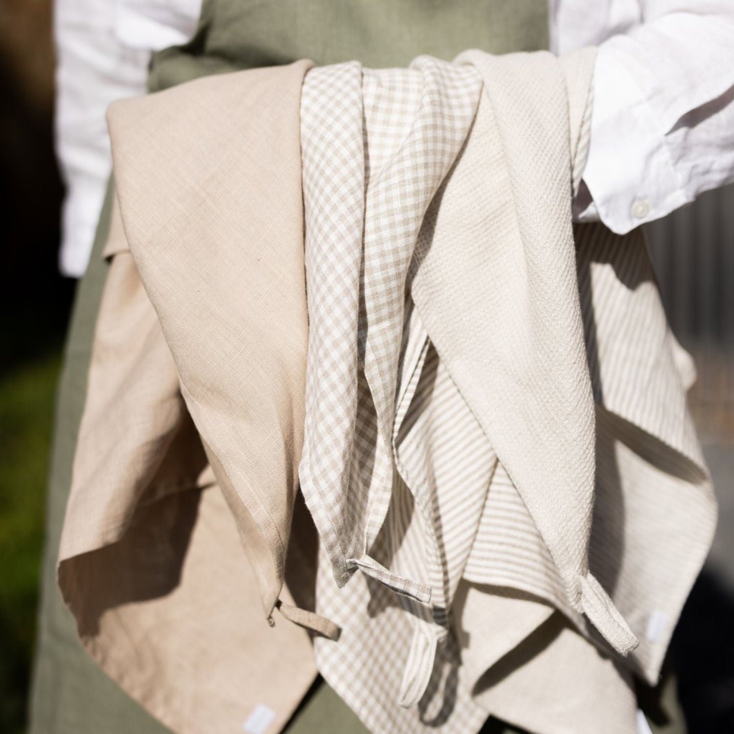 Linen Towels – Set of 4 Textures & Patterns