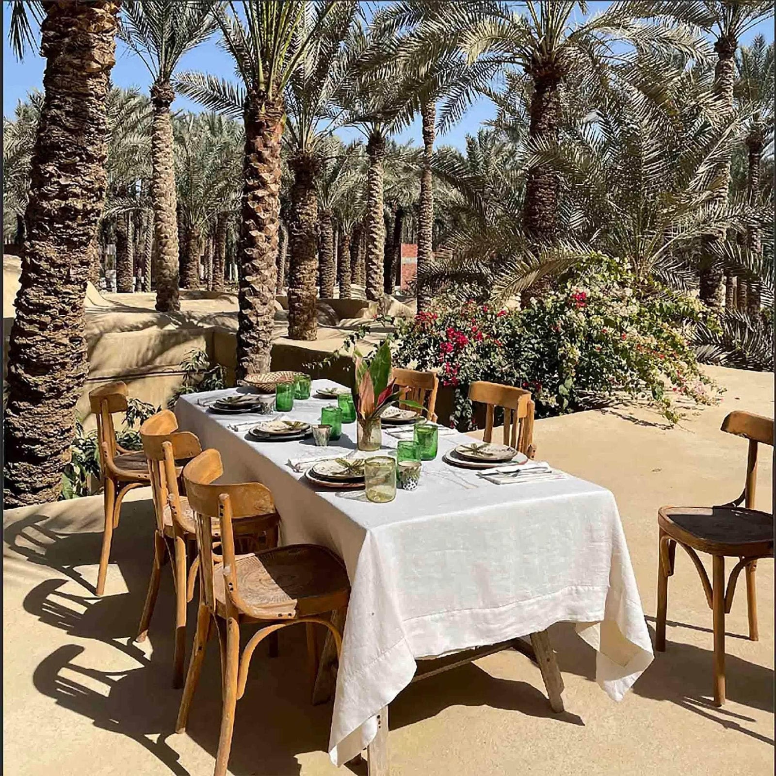 Palm Tree Tablecloth