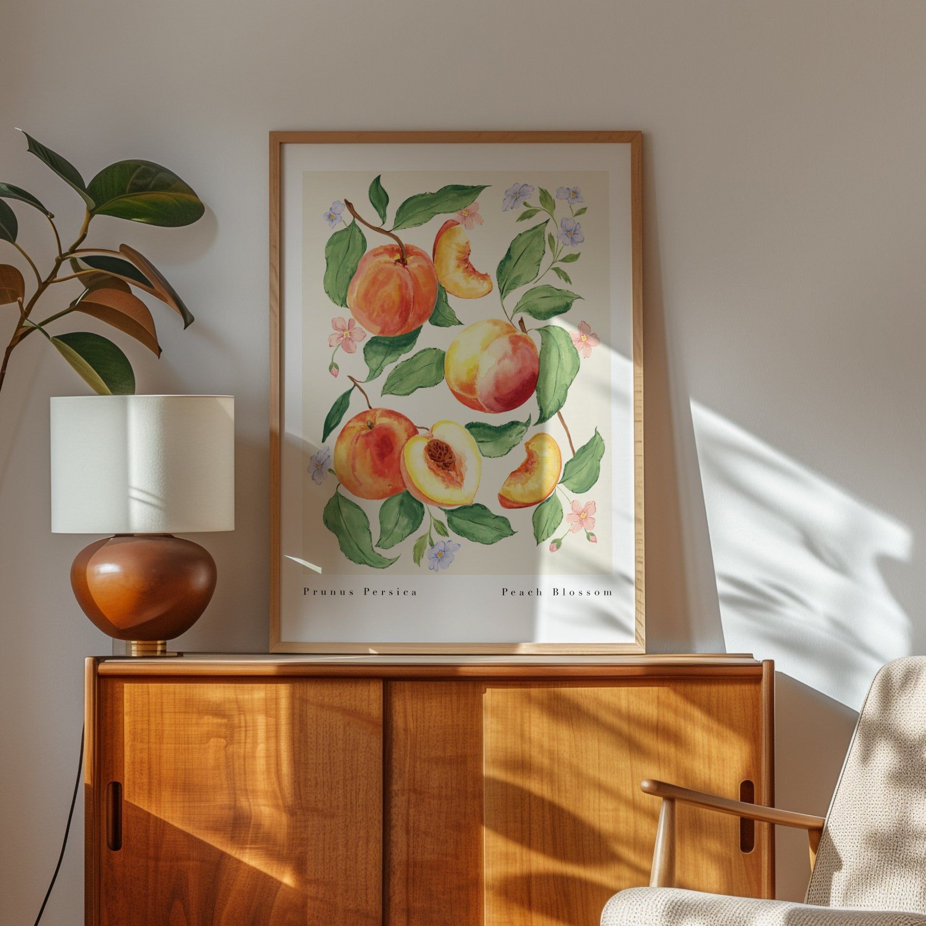 Peach Blossom Art Print