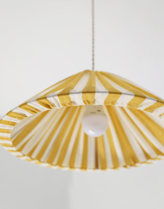 Conical Pendant Light Striped Malala “Rayures”
