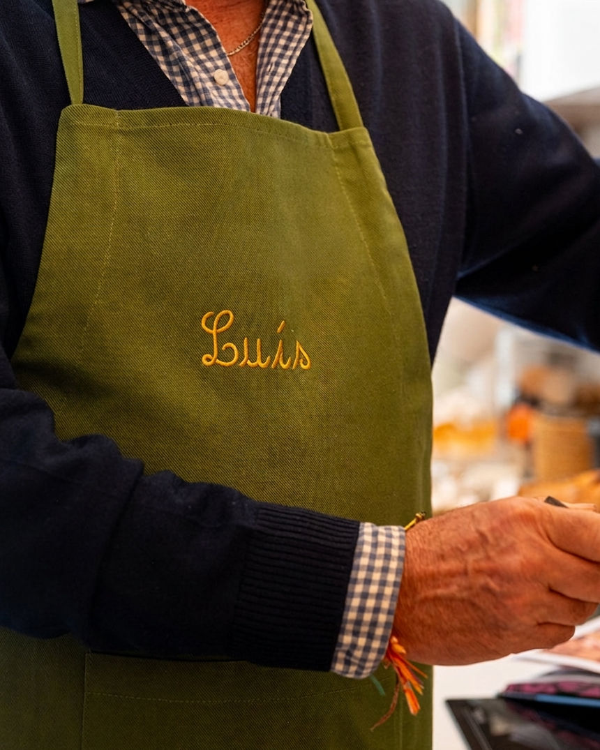 Customizable Cotton Apron