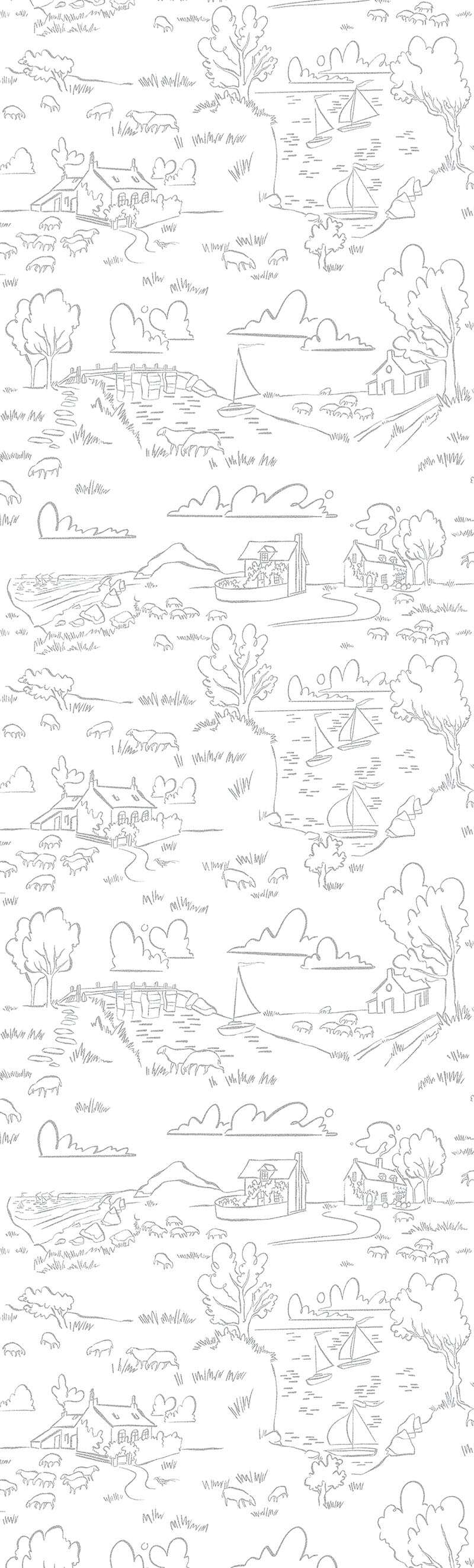 Helford Wallpaper – OVERCAST