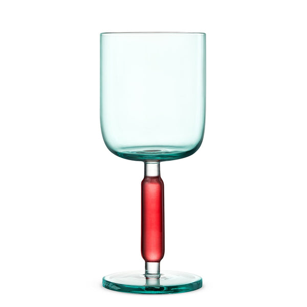 Azure Rasberry Wine Glass Tall