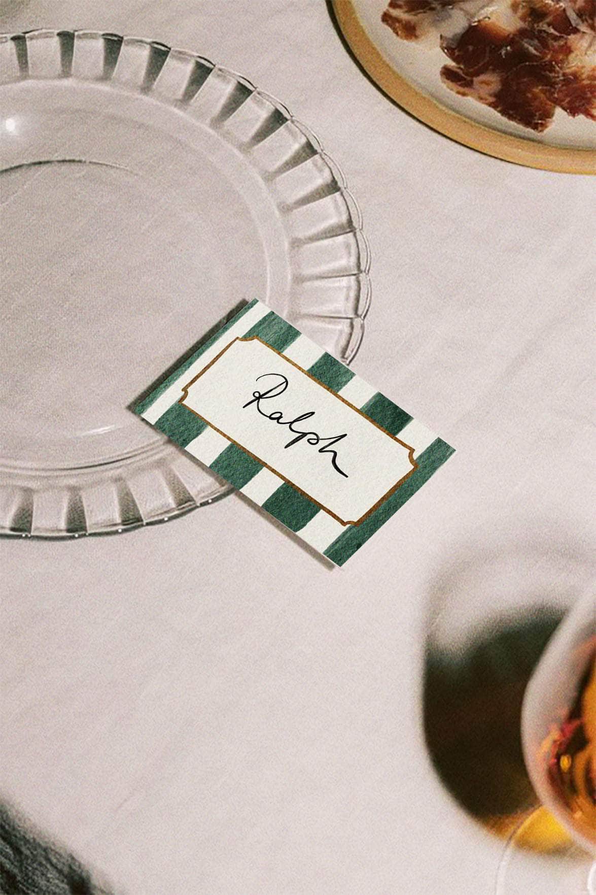 Pine Placecards - Set of 10