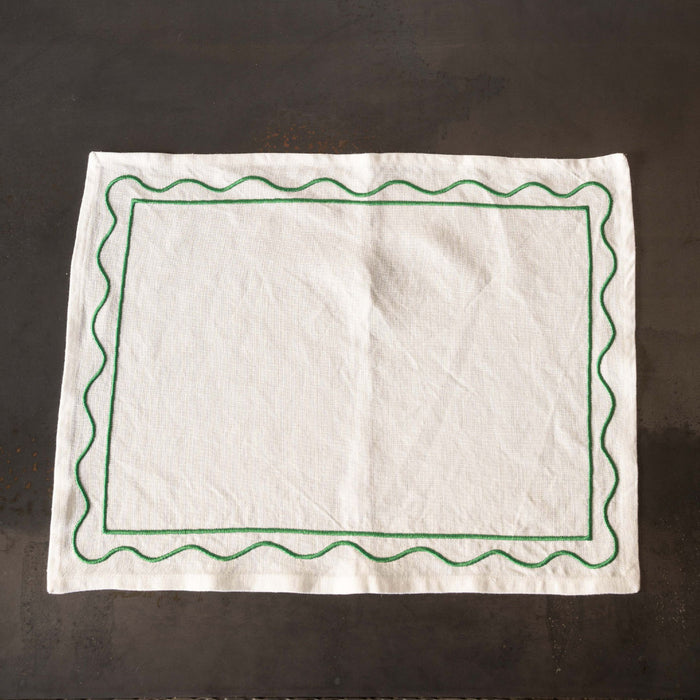 Set of 2 Miró Placemats – Green