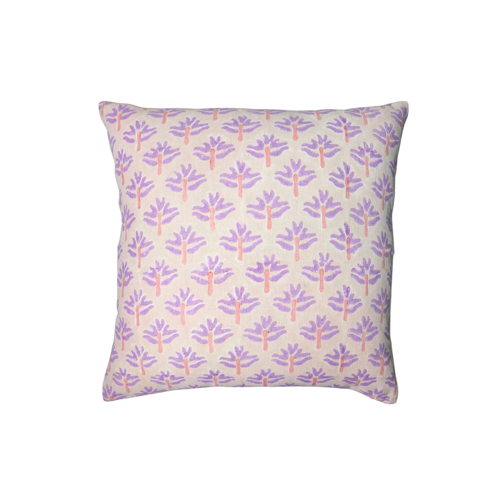 Zeenat Throw Pillow Cover - Lilac