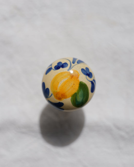 Bottle Topper ‘Lemons & Vines’
