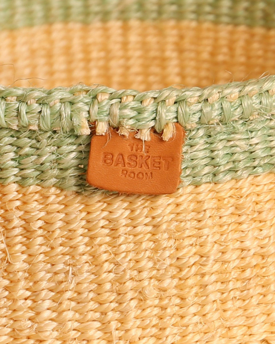 CHIPUKIZI: Soft Yellow & Green Bread Basket