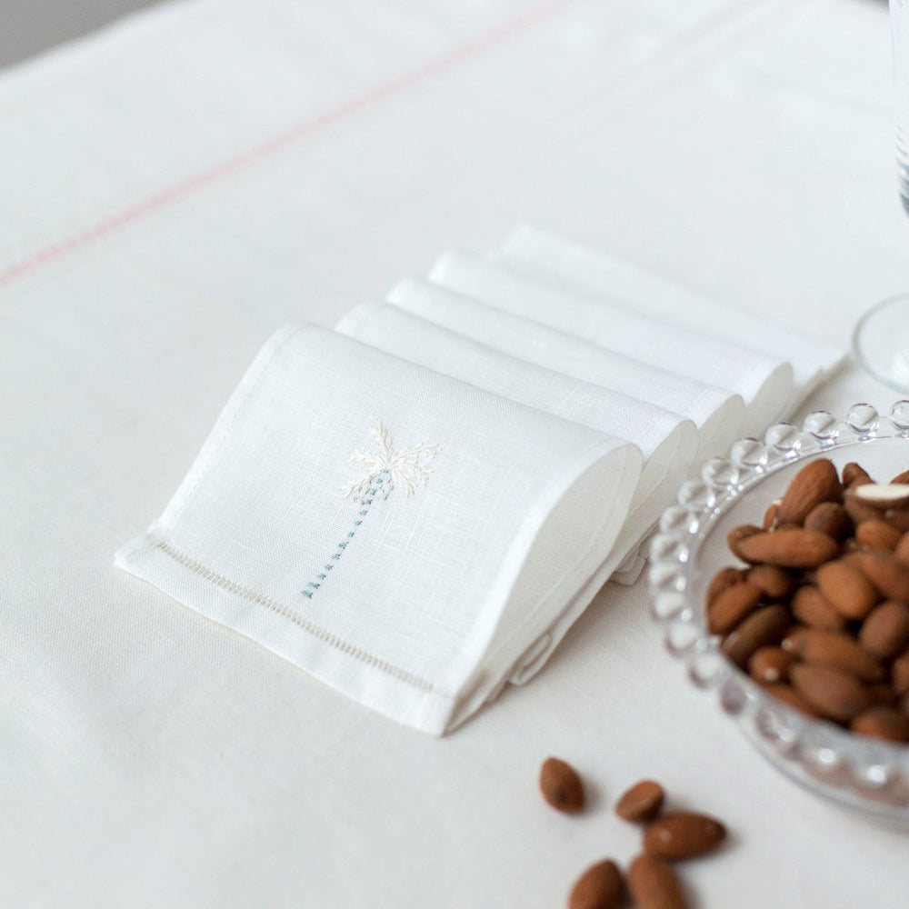 Palm Tree Cocktail Napkins (Set of 6)
