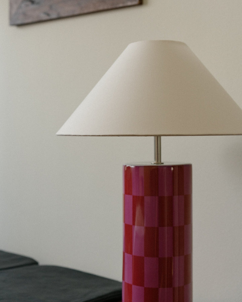 Ombrellina Renaissance Rose + Ivory Table Lamp