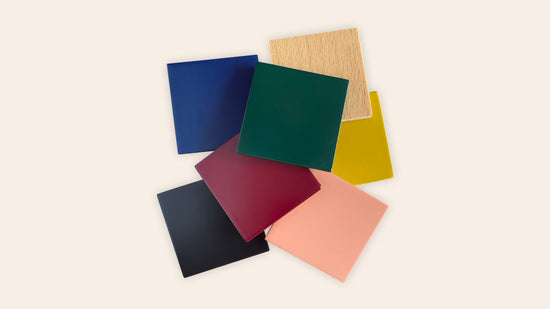 Lacquer Chip Sample, Natural