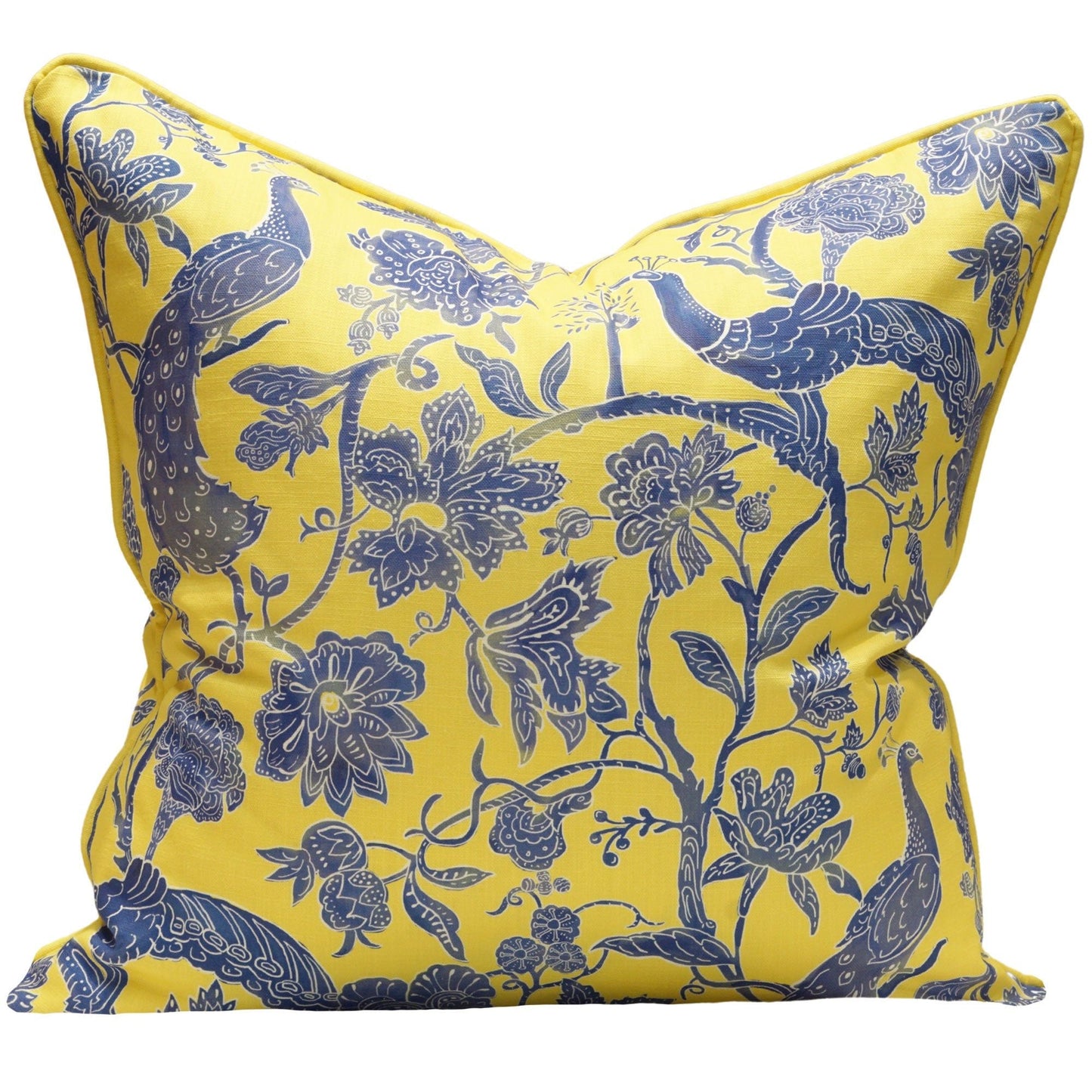 Peacock Batik Pillow
