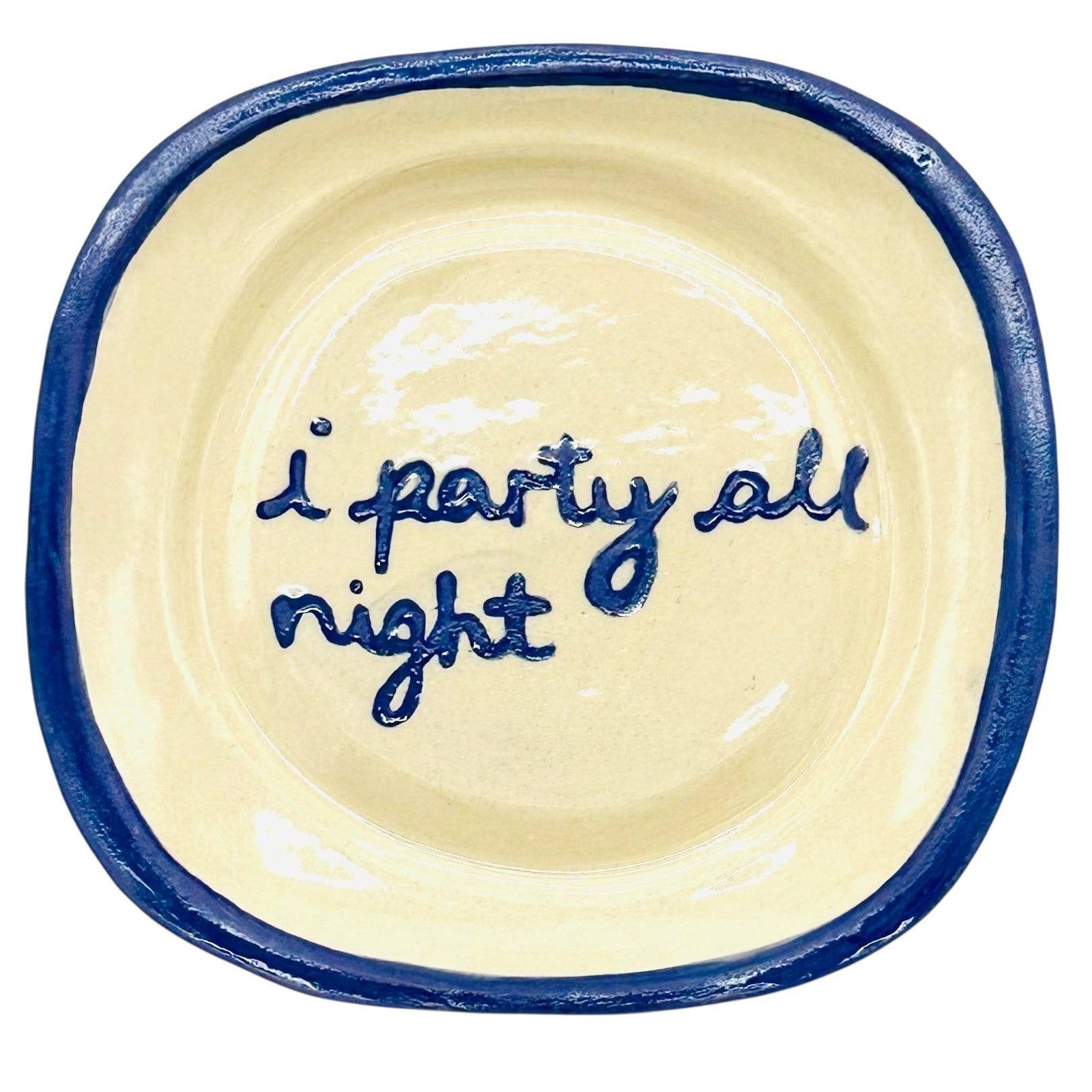 I Party All Night Trinket Tray